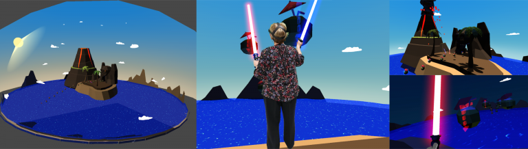 Slice Saber — Virtual Gym VR gameplay